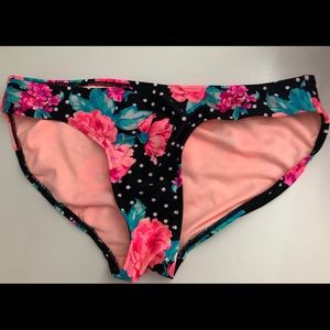 OP floral swim bottoms